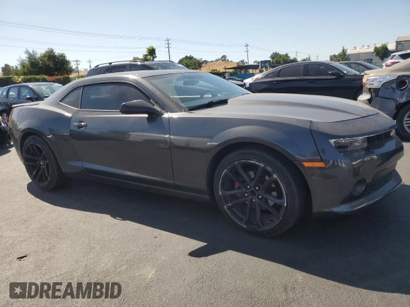 2014 Chevrolet Camaro LT z VIN 2G1FB1E32E9250309, wystawiony jako Copart lot #62148335 z przebiegiem 92 544 mil mil oraz Szkoda całkowita • Salvage title. Historia ofert i sprzedaży dostępna na DreamBid. Obrazek 4.