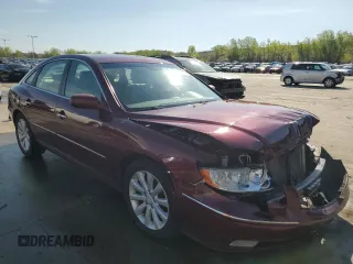 2009 Hyundai Azera GLS z VIN KMHFC46D99A351155, wystawiony jako Copart lot #56517695 z przebiegiem 176 311 mil mil oraz Szkoda całkowita • Salvage title. Historia ofert i sprzedaży dostępna na DreamBid. Obrazek 4.