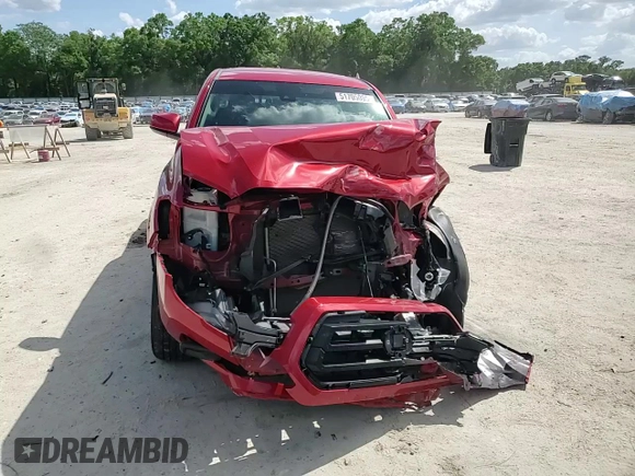 2022 Toyota Tacoma SR z VIN 3TYAX5GN2NT044041, wystawiony jako Copart lot #51705095 z przebiegiem 47 653 mil mil oraz Szkoda całkowita • Salvage title. Historia ofert i sprzedaży dostępna na DreamBid. Obrazek 10.