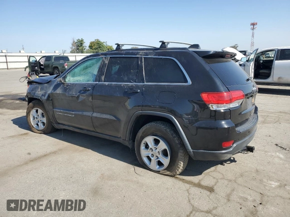 2016 Jeep Grand Cherokee Laredo with VIN 1C4RJEAG4GC336000, listed as a Copart auction lot 61769885 with 79,662 mi miles and Non repairable. Bid and sale history available at DreamBid. Image 2.