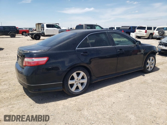 2007 Toyota Camry CE with VIN 4T1BE46K17U174202, listed as a Copart auction lot 55098585 with 154,947 mi miles and Salvage Title. Bid and sale history available at DreamBid. Image 3.