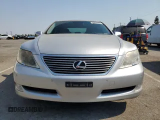 2008 Lexus LS 460 with VIN JTHBL46FX85082710, listed as a Copart auction lot 64857025 with 124,531 mi miles and Salvage title. Bid and sale history available at DreamBid. Image 5.