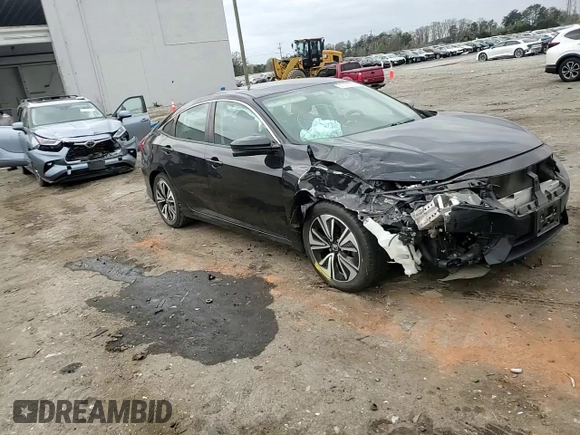 2016 Honda Civic Sedan EX-L with VIN 2HGFC1F78GH652805, listed as a Copart auction lot 51697935 with 67,117 mi miles and Salvage Title. Bid and sale history available at carsss.com. Image 11.