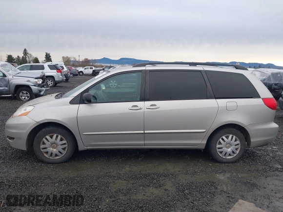 2007 Toyota Sienna CE with VIN 5TDZK23CX7S011856, listed as a IAAI auction lot 41825357 with 277,090 mi miles and . Bid and sale history available at DreamBid. Image 15.
