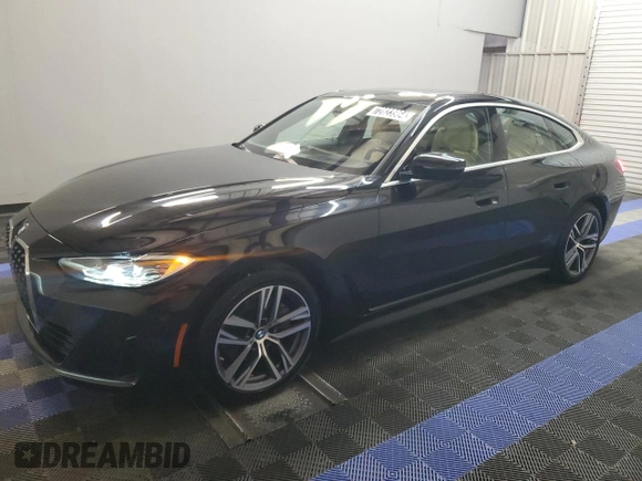2024 BMW 4 Series 430i with VIN WBA63AV07RFR59032, listed as a Copart auction lot 72823964 with 24,687 mi miles and Clean Title. Bid and sale history available at DreamBid. Image 1.