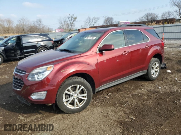 2016 Chevrolet Equinox LT with VIN 2GNALCEK5G1139683, listed as a Copart auction lot 52798765 with 120,515 mi miles and Salvage Title. Bid and sale history available at carsss.com. Image 1.