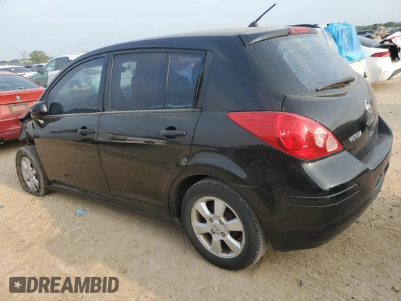 2008 Nissan Versa 1.8 S with VIN 3N1BC13E18L427198, listed as a Copart auction lot 50897105 with 89,963 mi miles and Salvage Title. Bid and sale history available at carsss.com. Image 2.