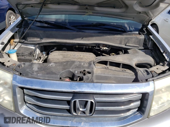 2012 Honda Pilot EX with VIN 5FNYF4H46CB050164, listed as a Copart auction lot 50470865 with 251,132 mi miles and Salvage Title. Bid and sale history available at DreamBid. Image 12.