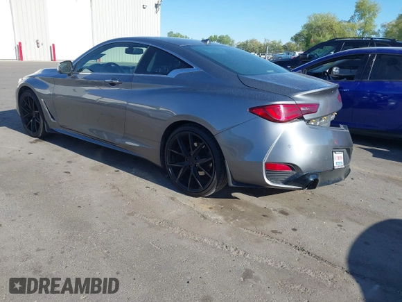 2017 Infiniti Q60 Premium z VIN JN1EV7EL1HM550673, wystawiony jako IAAI lot #42136390 z przebiegiem 32 063 mil mil oraz . Historia ofert i sprzedaży dostępna na DreamBid. Obrazek 3.