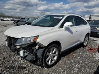 2010 Lexus RX 350 with VIN 2T2ZK1BA9AC040710, listed as a Copart auction lot 48188055 with 158,776 mi miles and Salvage Title. Bid and sale history available at carsss.com. Image 1.
