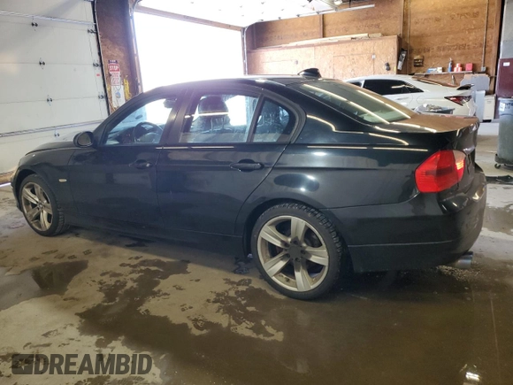 2008 BMW 3 Series 328xi with VIN WBAVC73548KP37440, listed as a Copart auction lot 55354075 with 156,000 mi miles and Salvage title. Bid and sale history available at DreamBid. Image 2.