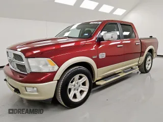 2012 Ram 1500 Laramie Longhorn with VIN 1C6RD6PT5CS145713, listed as a Copart auction lot 63743475 with 121,341 mi miles and Clean title. Bid and sale history available at DreamBid. Image 1.