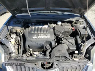 2004 Mitsubishi Galant LS with VIN 4A3AB56S54E128812, listed as a Copart auction lot 46216065 with 176,366 mi miles and Salvage Title. Bid and sale history available at carsss.com. Image 12.