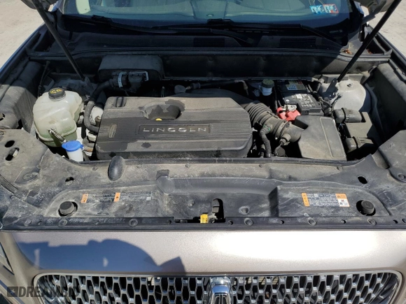 2019 Lincoln Nautilus Reserve with VIN 2LMPJ6L96KBL28372, listed as a Copart auction lot 52372525 with 93,061 mi miles and Clean Title. Bid and sale history available at carsss.com. Image 12.