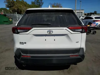 2024 Toyota RAV4 LE with VIN 2T3H1RFV9RC299215, listed as a Copart auction lot 49764535 with 7,316 mi miles and Salvage Title. Bid and sale history available at carsss.com. Image 6.