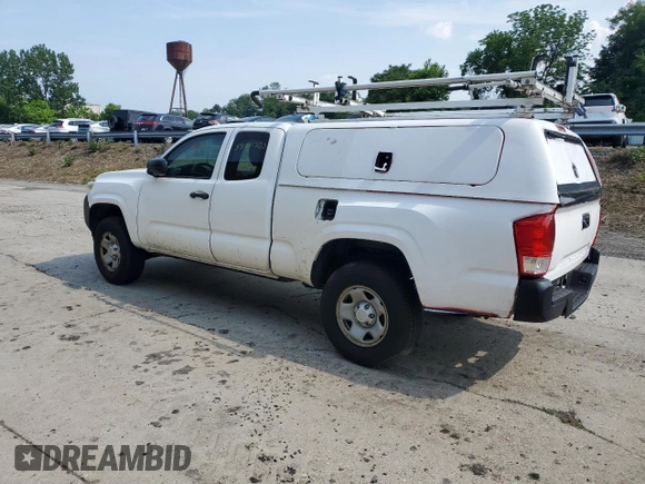 2017 Toyota Tacoma SR with VIN 5TFRX5GN0HX087225, listed as a Copart auction lot 58843135 with 207,648 mi miles and Clean title. Bid and sale history available at DreamBid. Image 2.