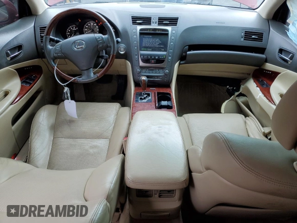 2006 Lexus GS 300 z VIN JTHBH96S965025584, wystawiony jako Copart lot #54172535 z przebiegiem 134 196 mil mil oraz Szkoda całkowita • Salvage title. Historia ofert i sprzedaży dostępna na DreamBid. Obrazek 8.