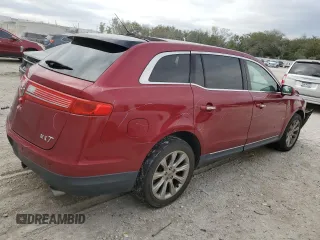 2013 Lincoln MKT with VIN 2LMHJ5FK1DBL51848, listed as a Copart auction lot 41604715 with 262,940 mi miles and Salvage Title. Bid and sale history available at DreamBid. Image 3.