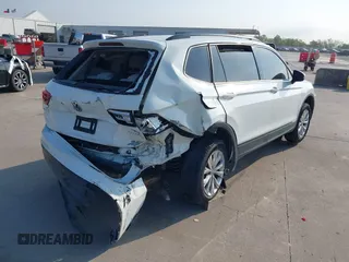 2018 Volkswagen Tiguan S with VIN 3VV1B7AX1JM119971, listed as a IAAI auction lot 42039977 with 108,932 mi miles and . Bid and sale history available at DreamBid. Image 4.