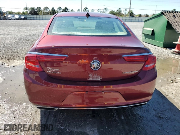 2017 Buick LaCrosse Preferred with VIN 1G4ZN5SS3HU200942, listed as a Copart auction lot 50196295 with 34,920 mi miles and Salvage Title. Bid and sale history available at carsss.com. Image 6.