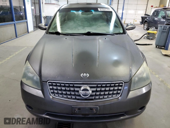 2005 Nissan Altima SL with VIN 1N4BL11D65C274628, listed as a Copart auction lot 87037744 with 170,218 mi miles and Salvage title. Bid and sale history available at DreamBid. Image 5.
