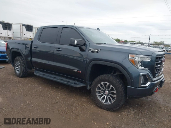 2021 GMC Sierra 1500 AT4 with VIN 1GTP9EED8MZ391803, listed as a IAAI auction lot 41275238 with 84,024 mi miles. Bid and sale history available at carsss.com. Image 1.