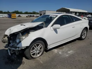 2003 Toyota Celica GT z VIN JTDDR32TX30165929, wystawiony jako Copart lot #59123525 z przebiegiem 222 623 mil mil oraz Szkoda całkowita • Salvage title. Historia ofert i sprzedaży dostępna na DreamBid. Obrazek 1.