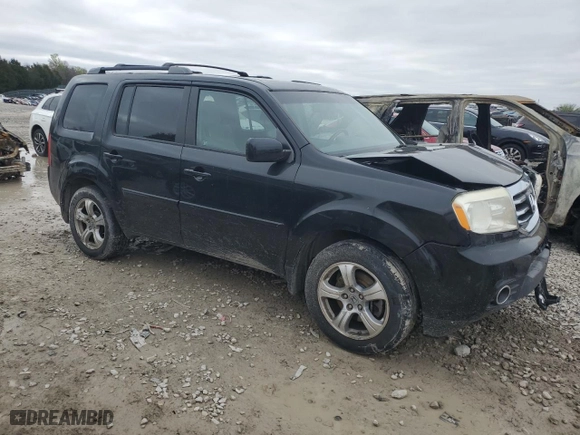 2012 Honda Pilot EX-L with VIN 5FNYF4H67CB073969, listed as a Copart auction lot 51132225 with 254,792 mi miles and Clean Title. Bid and sale history available at carsss.com. Image 4.