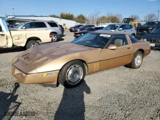 1986 Chevrolet Corvette with VIN 1G1YY0782G5113140, listed as a Copart auction lot 47271925 with 195,546 mi miles and Clean Title. Bid and sale history available at carsss.com. Image 1.