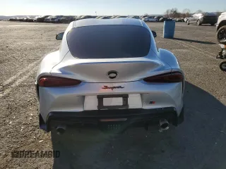 2020 Toyota GR Supra 3.0 with VIN WZ1DB4C08LW031739, listed as a Copart auction lot 79266674 with 26,582 mi miles and Salvage Title. Bid and sale history available at carsss.com. Image 6.