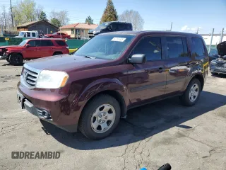 2013 Honda Pilot LX with VIN 5FNYF4H28DB024584, listed as a Copart auction lot 54765535 with 135,063 mi miles and Salvage title. Bid and sale history available at DreamBid. Image 1.