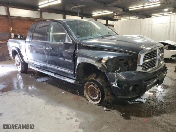 2006 Dodge Ram 3500 Laramie with VIN 3D7LX39C56G285330, listed as a Copart auction lot 73341354 with 299,006 mi miles and Salvage Title. Bid and sale history available at carsss.com. Image 4.