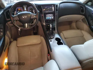 2017 Infiniti Q50 Premium with VIN JN1EV7AR0HM832300, listed as a Copart auction lot 60761625 with 186,479 mi miles and Clean title. Bid and sale history available at DreamBid. Image 8.