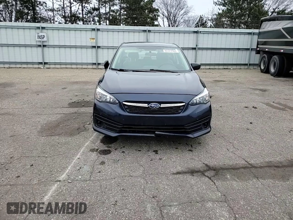 2021 Subaru Impreza with VIN 4S3GKAB61M3606699, listed as a Copart auction lot 82327984 with 118,499 mi miles and Salvage Title. Bid and sale history available at carsss.com. Image 11.