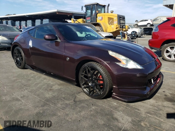 2010 Nissan 370Z Touring with VIN JN1AZ4EH3AM505754, listed as a Copart auction lot 75764914 with 66,299 mi miles and Salvage Title. Bid and sale history available at carsss.com. Image 4.