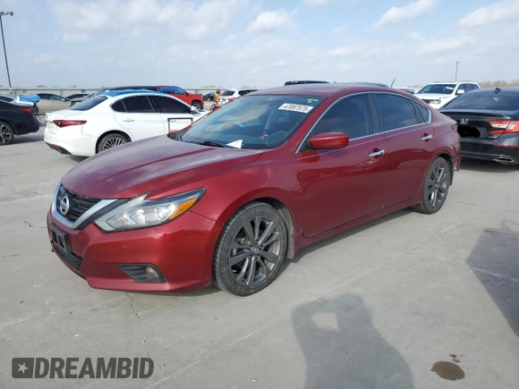 2018 Nissan Altima SR with VIN 1N4AL3AP7JC236594, listed as a Copart auction lot 47097575 with 110,273 mi miles and Salvage Title. Bid and sale history available at DreamBid. Image 1.