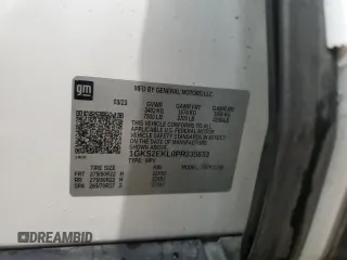 2023 GMC Yukon Denali Ultimate with VIN 1GKS2EKL0PR335633, listed as a Copart auction lot 43047945 with 0 mi miles and Salvage Title. Bid and sale history available at carsss.com. Image 15.