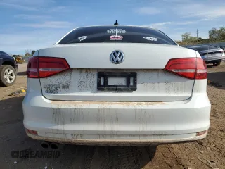 2015 Volkswagen Jetta SE with VIN 3VWD17AJ3FM225739, listed as a Copart auction lot 53985195 with 157,989 mi miles and Salvage title. Bid and sale history available at DreamBid. Image 6.