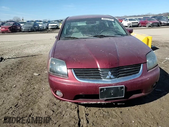 2007 Mitsubishi Galant GTS with VIN 4A3AB56S97E077254, listed as a Copart auction lot 46622325 with 206,331 mi miles and Salvage Title. Bid and sale history available at carsss.com. Image 11.