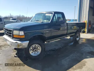 1995 Ford F-250 with VIN 2FTHF26H2SCA21485, listed as a Copart auction lot 48418025 with 137,560 mi miles and Salvage title. Bid and sale history available at DreamBid. Image 1.