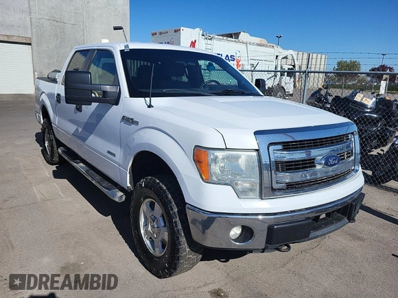 2014 Ford F-150 XL with VIN 1FTFW1ET1EKD55269, listed as a IAAI auction lot 42226627 with 214,662 mi miles and . Bid and sale history available at carsss.com. Image 35.
