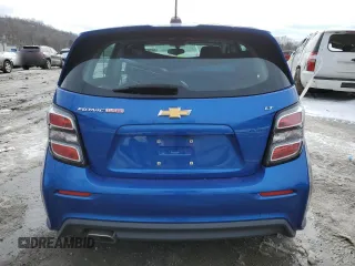 2017 Chevrolet Sonic LT with VIN 1G1JD6SB3H4101671, listed as a Copart auction lot 42578155 with 86,855 mi miles and Salvage Title. Bid and sale history available at carsss.com. Image 6.