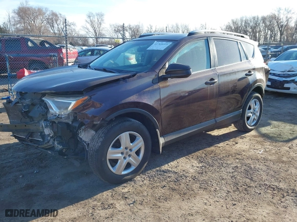 2016 Toyota RAV4 LE with VIN 2T3BFREVXGW464225, listed as a IAAI auction lot 41769225 with 113,939 mi miles. Bid and sale history available at carsss.com. Image 18.