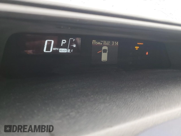 2016 Toyota Prius One with VIN JTDKDTB3XG1122004, listed as a Copart auction lot 53525875 with 111,544 mi miles and Clean Title. Bid and sale history available at DreamBid. Image 9.