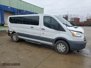 2016 Ford Transit Wagon XL with VIN 1FBZX2ZG0GKA41438, listed as a Copart auction lot 85759054 with 75,114 mi miles and Salvage Title. Bid and sale history available at carsss.com. Image 4.