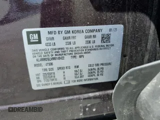 2021 Buick Encore GX Select with VIN KL4MMDSLXMB140422, listed as a Copart auction lot 57485335 with 61,924 mi miles and Salvage title. Bid and sale history available at DreamBid. Image 14.