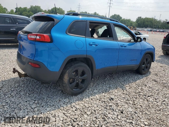 2018 Jeep Cherokee Latitude z VIN 1C4PJMCB0JD607736, wystawiony jako Copart lot #58635835 z przebiegiem Nie podano mil oraz Szkoda całkowita • Salvage title. Historia ofert i sprzedaży dostępna na DreamBid. Obrazek 3.
