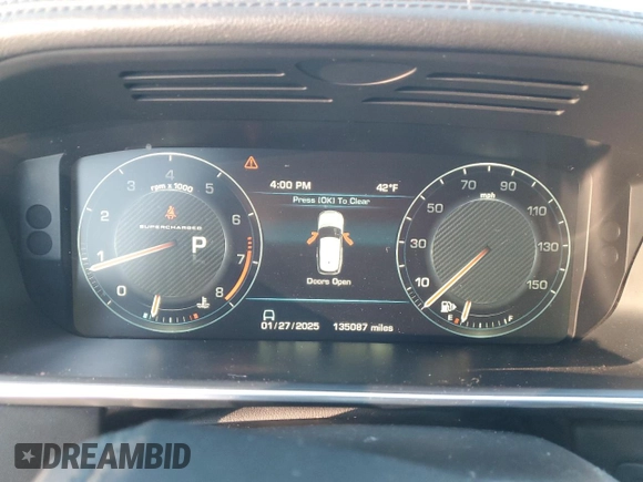 2013 Land Rover Range Rover SC с VIN SALGS2EF8DA121255, выставлен на аукционе Copart как лот 42643805 с пробегом 135 087 миль миль и Списание • Salvage title. История ставок и продаж доступна на DreamBid. Изображение 9.