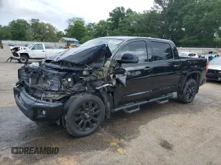 2021 Toyota Tundra Limited with VIN 5TFFY5F14MX286335, listed as a Copart auction lot 53663395 with 154,207 mi miles and Salvage title. Bid and sale history available at DreamBid. Image 1.
