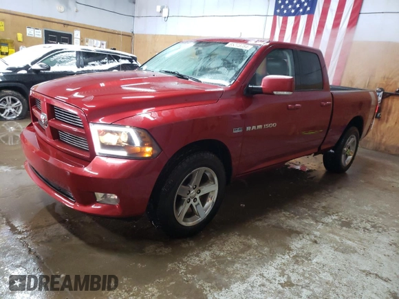 2012 Ram 1500 Sport with VIN 1C6RD7HT9CS210874, listed as a Copart auction lot 85273784 with 152,664 mi miles and Clean title. Bid and sale history available at DreamBid. Image 1.